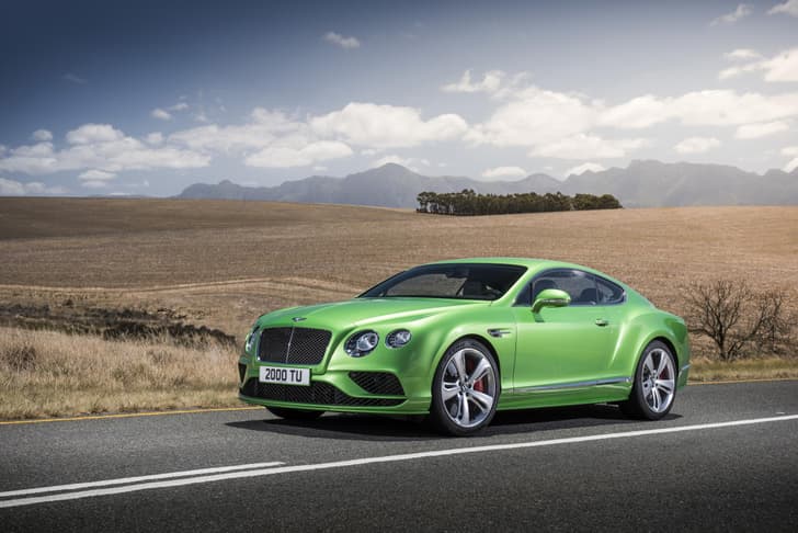 Bentley Continental facelift photo gallery